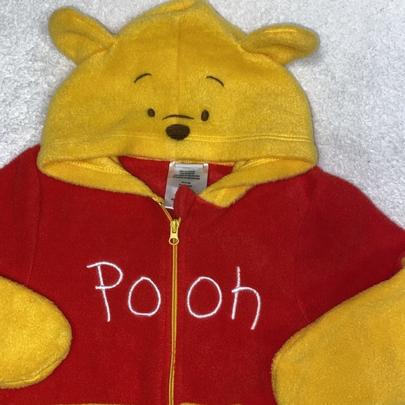 Disney Pooh Kids fleece bunting costume 3/6m - Picture 2 of 7
